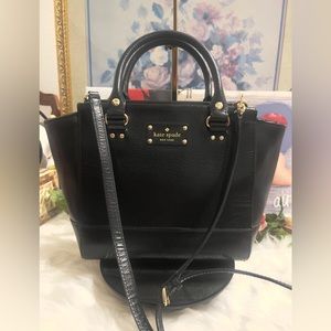 💜Kate Spade 2 Way Leather Bag